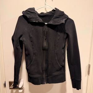 Women's Black Scuba Jacket